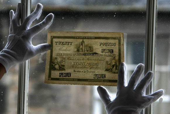 A rare and unrecorded banknote