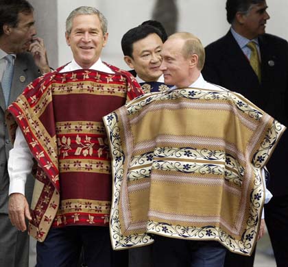 bush putin chile