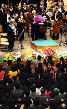 The New York Philharmonic play in North Korea