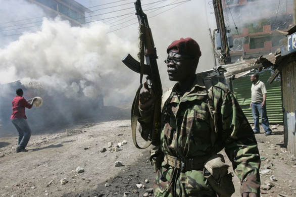 post election violence in Kenya