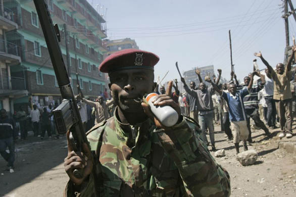 post election violence in Kenya