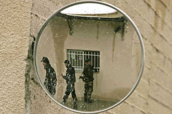 Members of the Palestinian Presidential Guard