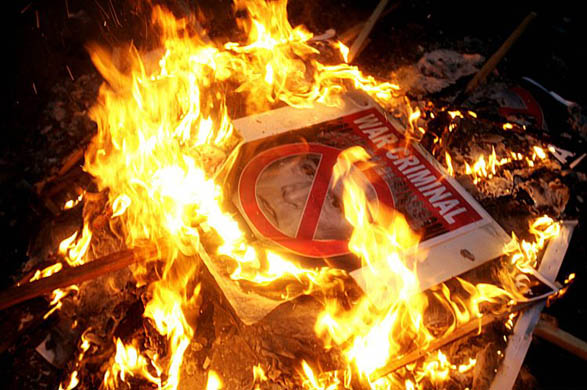 George Bush's visit to the Middle East