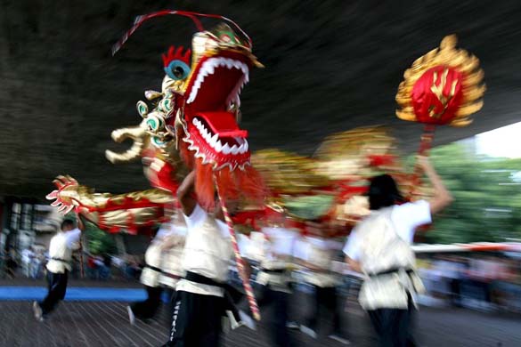 Celebrations for Chinese New Yeat in Brazil