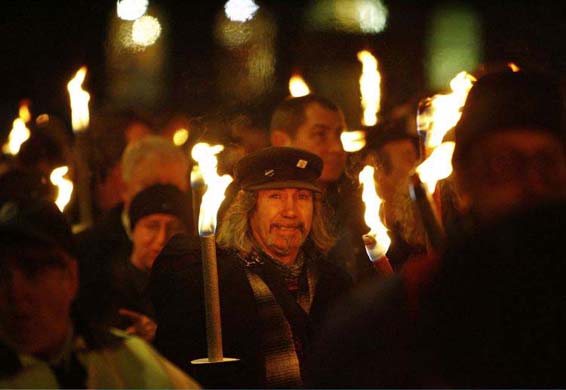 The launch of the annual Celtic Connections festival