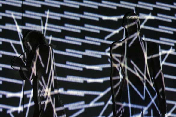 Australian dancers perform the 'Mortal Engine'