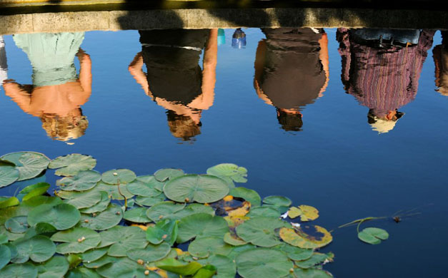 Spectators at Wimbledon 