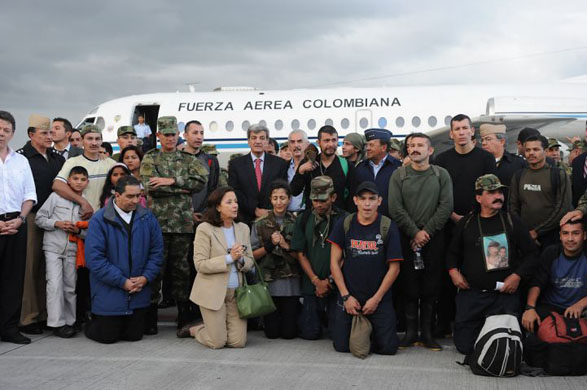 Ingrid Betancourt rescued 