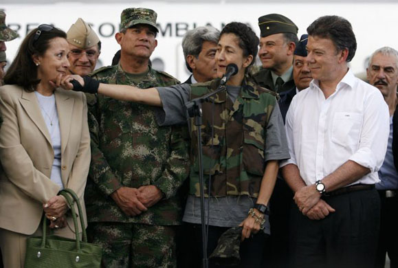 Ingrid Betancourt rescued 