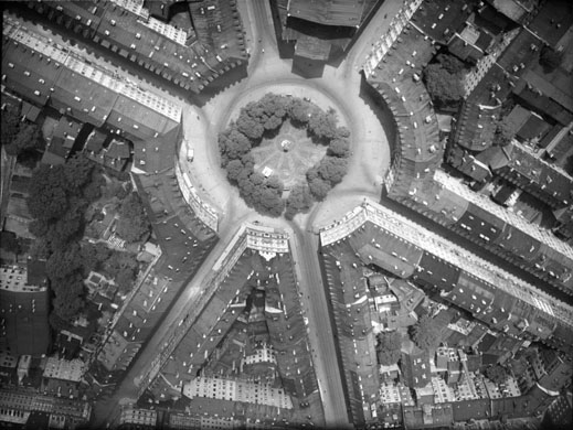 German cities from the air before being bombed by the allies in the seecond world war