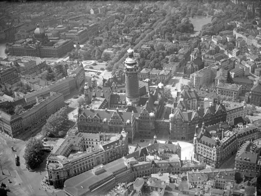 German cities from the air before being bombed by the allies in the seecond world war