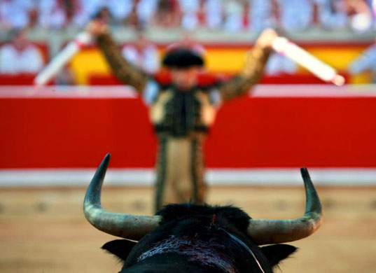corrida in pamplona 