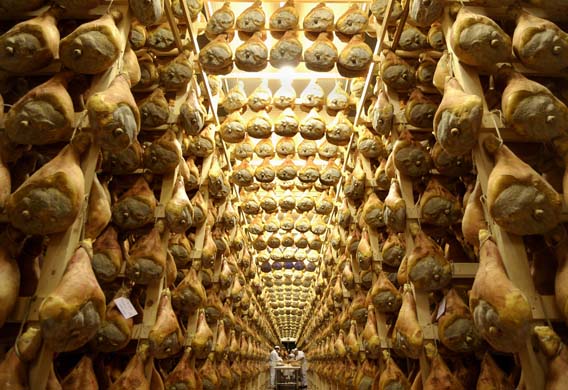Parma hams