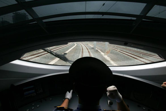 new bullet train in china 