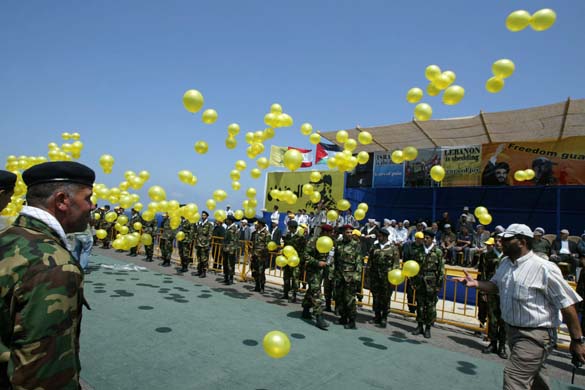 Hezbollah celebrate