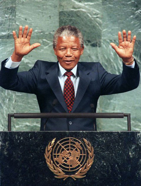 mandela at the UN 1994