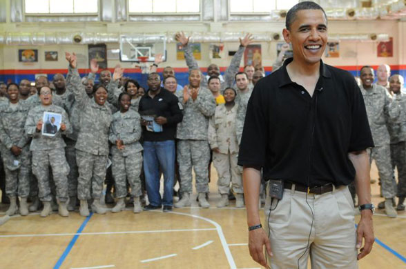 Barack Obama in Kuwait