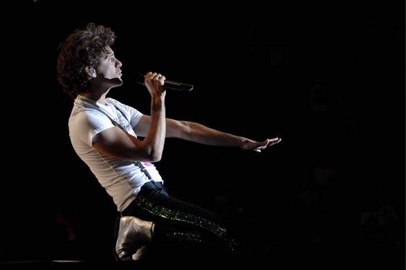 Mika performs in Nimes