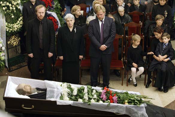 Alexander Solzhenitsyn funeral