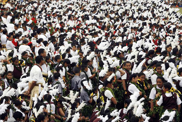 Preparations for formal installation of King George Tupou V as the 23rd ruler of Tonga
