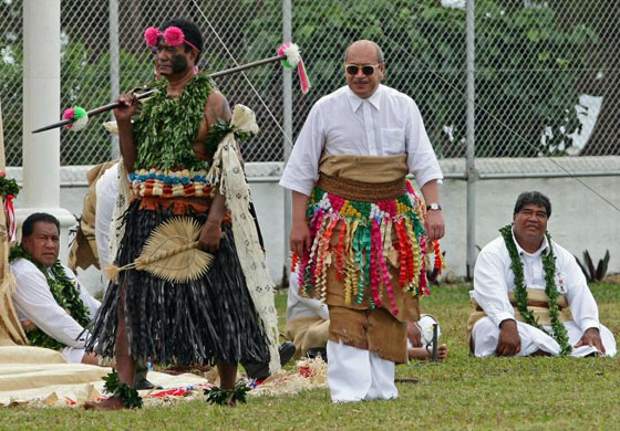 Preparations for formal installation of King George Tupou V as the 23rd ruler of Tonga