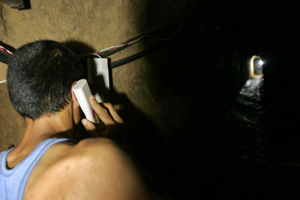 cross border tunnel in gaza 