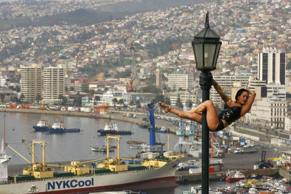 Stripper in Valparaiso Chile 