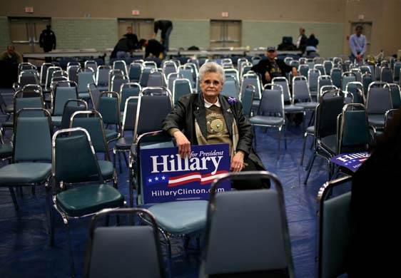 Hillary Clinton supporter