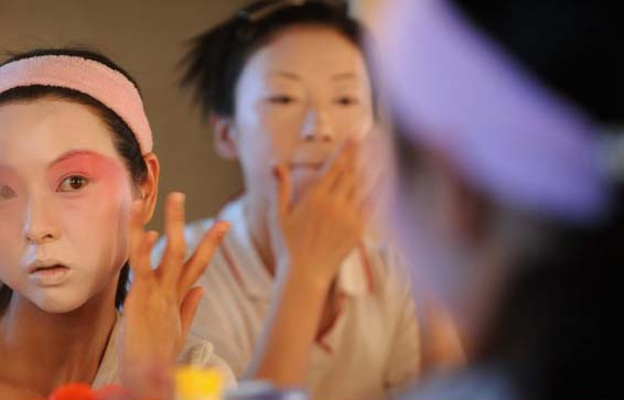 Backstage at Sadlers Wells