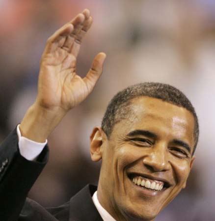 Barack Obama wins Democratic presidential candidacy