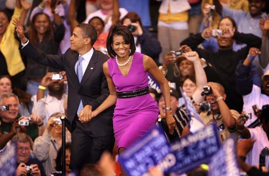 Barack Obama wins Democratic presidential candidacy