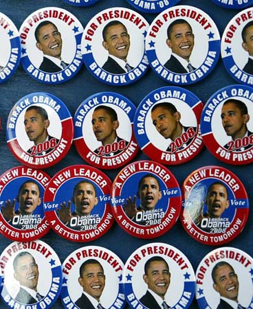 Obama badges