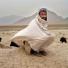 A sheep Herder in the Shomali Plain, North of Kabul