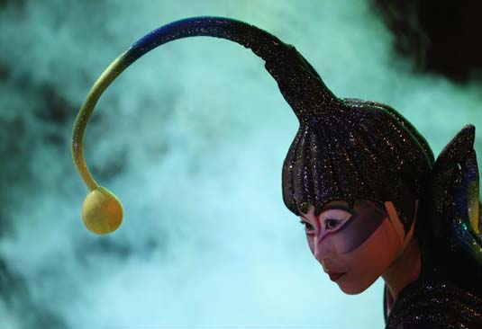 Cirque de Soleil rehearsals