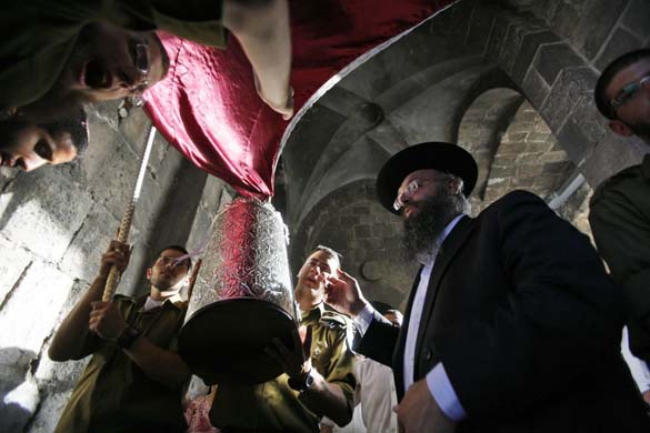 Jerusalem Old City, Israel: Torah Scroll