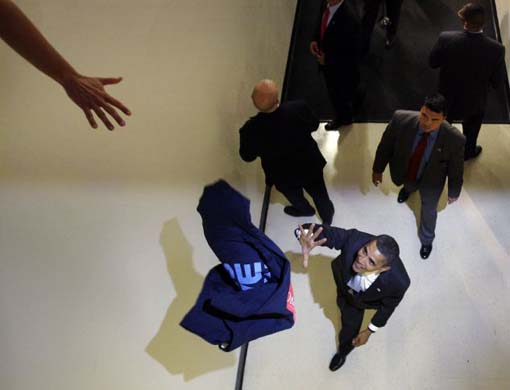 Virgina, USA: Supporter of Barack Obama