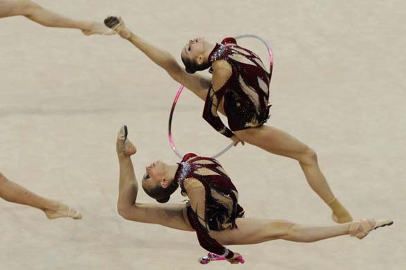 Russian team: European Championships in Rhythmic Gymnastics in Turin