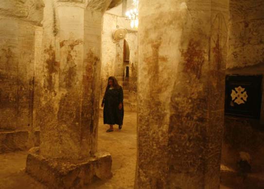 Church of Al-adra: Cairo, Egypt