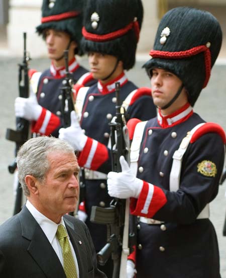 President Bush in Rome