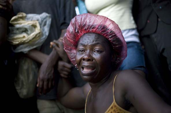 Car accident in Haiti
