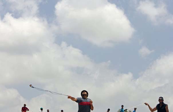 Palestinian protestors