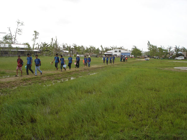 Burma's Irrawaddy delta region