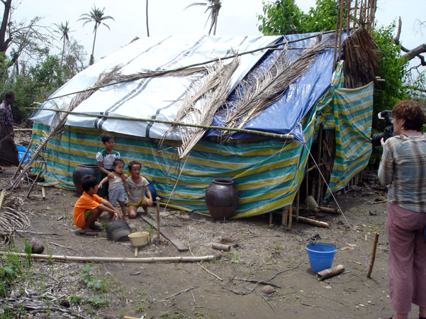 Burma's Irrawaddy delta region