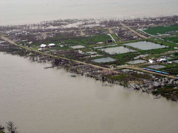 Burma's Irrawaddy delta region
