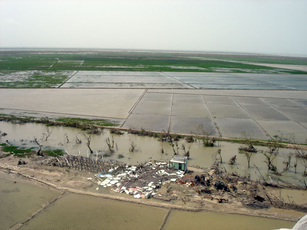 Burma's Irrawaddy delta region