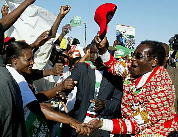 Mugabe rally