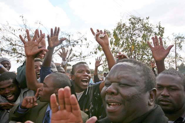 Tsvangirai speaks