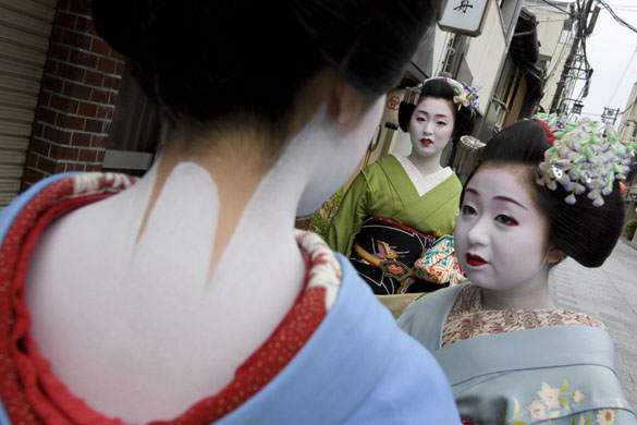 Kyoto Geisha girls