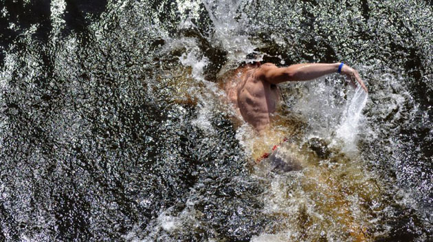 Swimming in the Dnieper