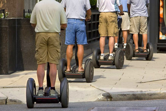 Tourists in Washington DC